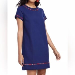 NEW with tags Vinyard Vines Tartan Trim Ponte Dress Size 4